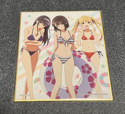 Saekano: How to Raise a Boring Girlfriend mini colored paper Eriri Utaha Megumi