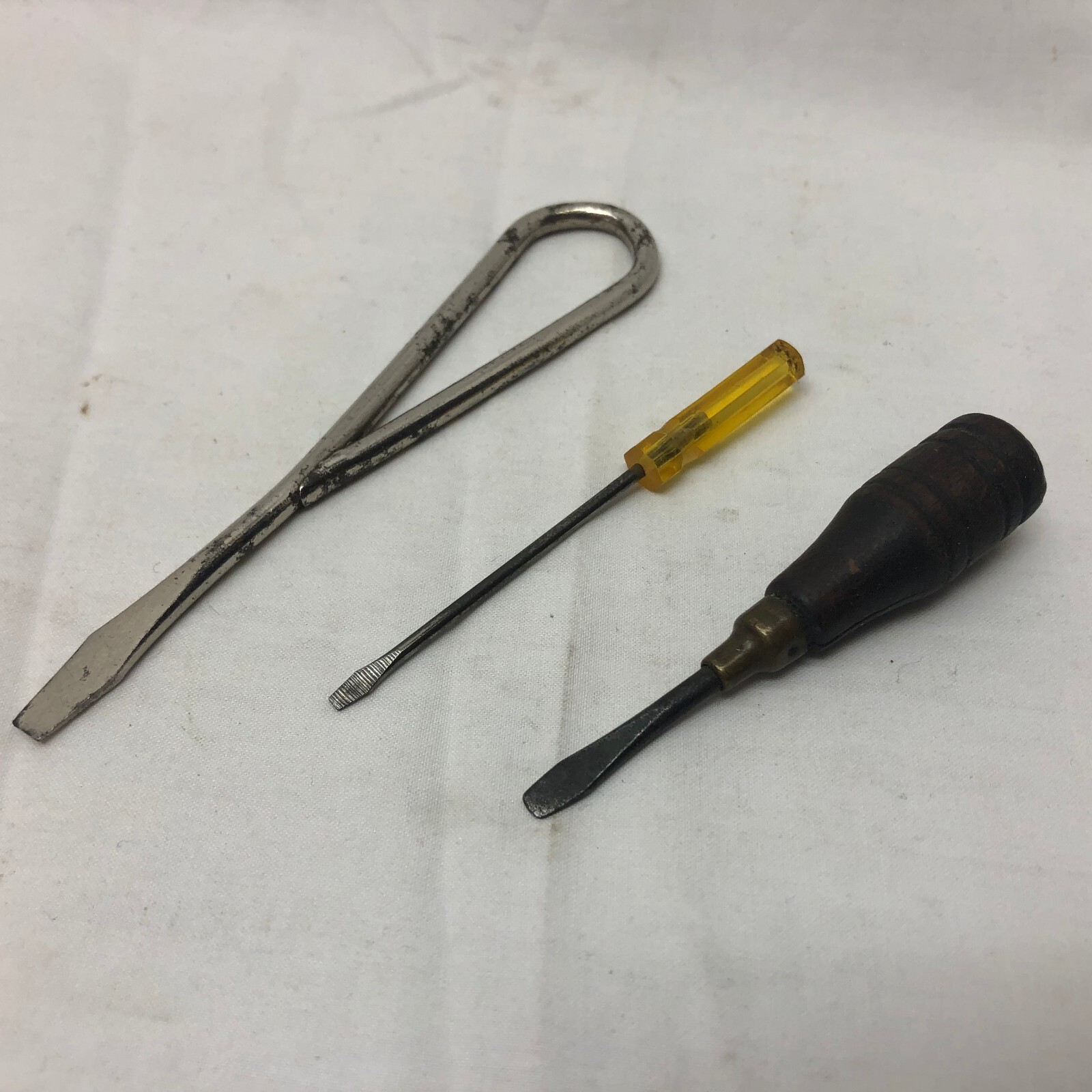 Lot of 3 Vintage Sewing Machine Screw Drivers eBay