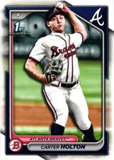 2024 Bowman Draft #BD-74 Carter Holton