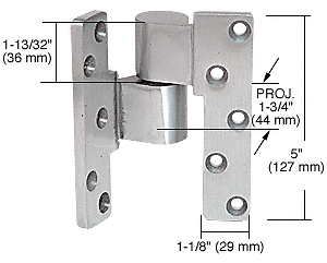 CRL Almn 3 4 Offset Intermediate Left Hand Pivot - 41J190L628 CRL Almn 3 4 Offset Intermediate Left Hand Pivot - 41J190L628
