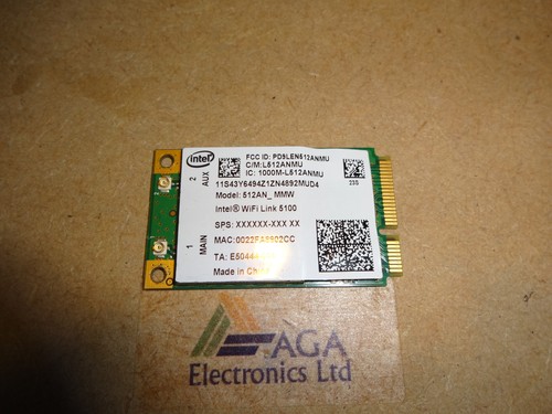 Lenovo N500, G530 Laptop Wireless WiFi Karte. Modell: 512AN_MMW