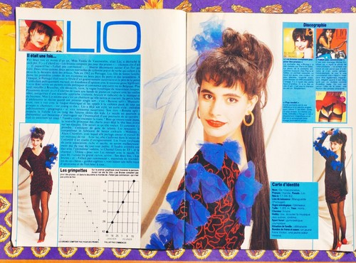 MAGAZINE TOP 50 50 LIO L'AFFAIRE LOUIS TRIO BOWIE POSTER NIAGARA KIM WILDE 1987 - Imagen 3 de 5