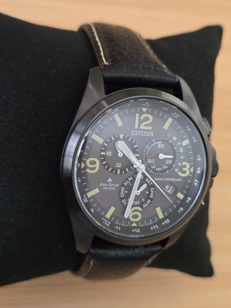 Citizen Radio Controlled Promaster Black Dial Sapphire Men's Watch