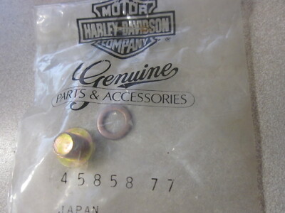 NOS Harley Davidson Drain Screw 1980 FLT 1977-1984 FL 45858-77 Qty