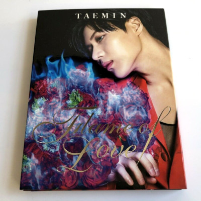 TAEMIN Flame of Love JAPAN CD+DVD+BOOKLET Limited Edition 