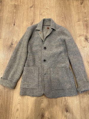 Kapital Wool Jacket Gray Medium Stylish Design Practical Pockets  