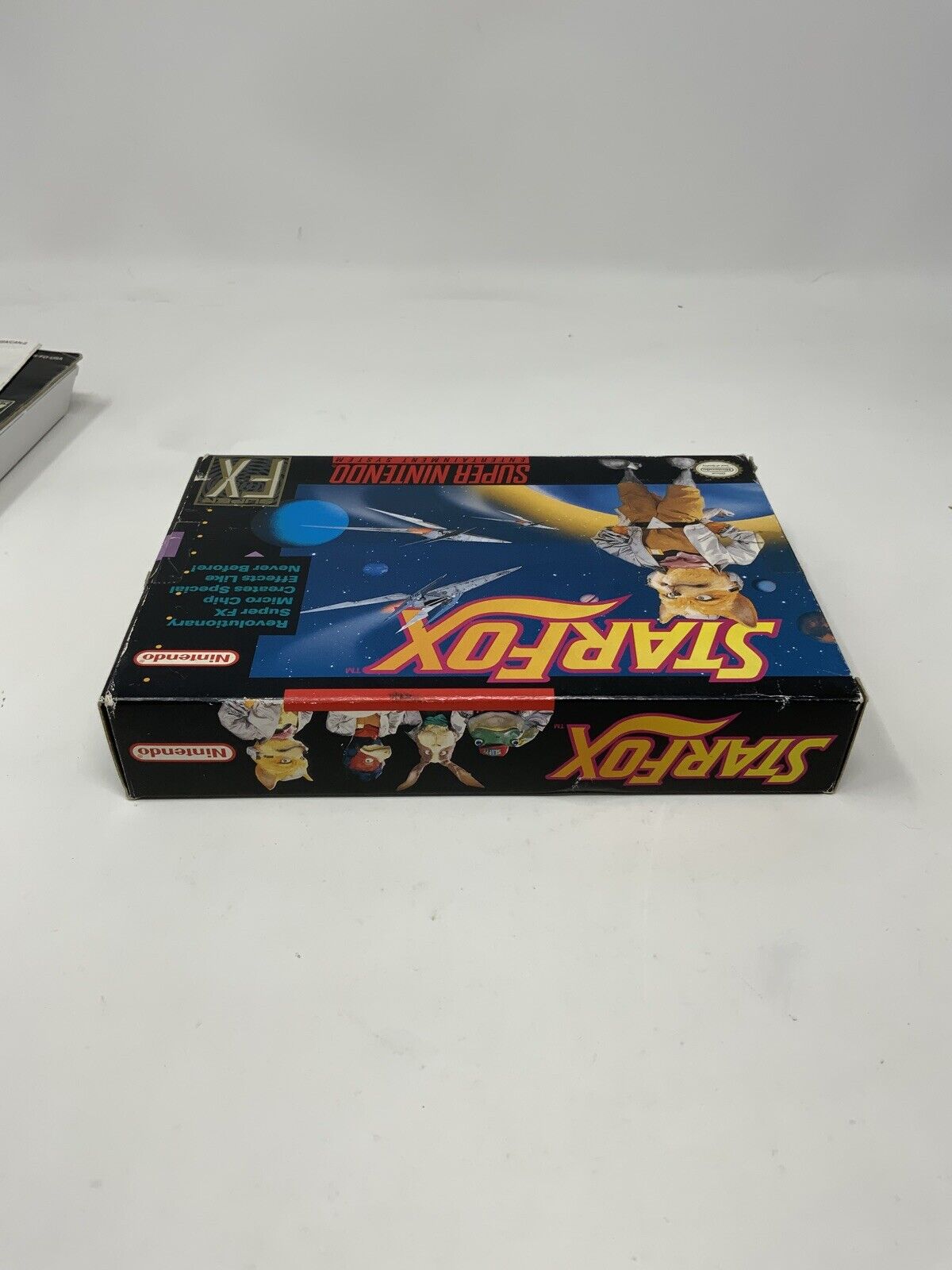 EXCELLENT STARFOX SUPER NINTENDO SNES GAME IN ORIGINAL BOX COMPLETE CIB