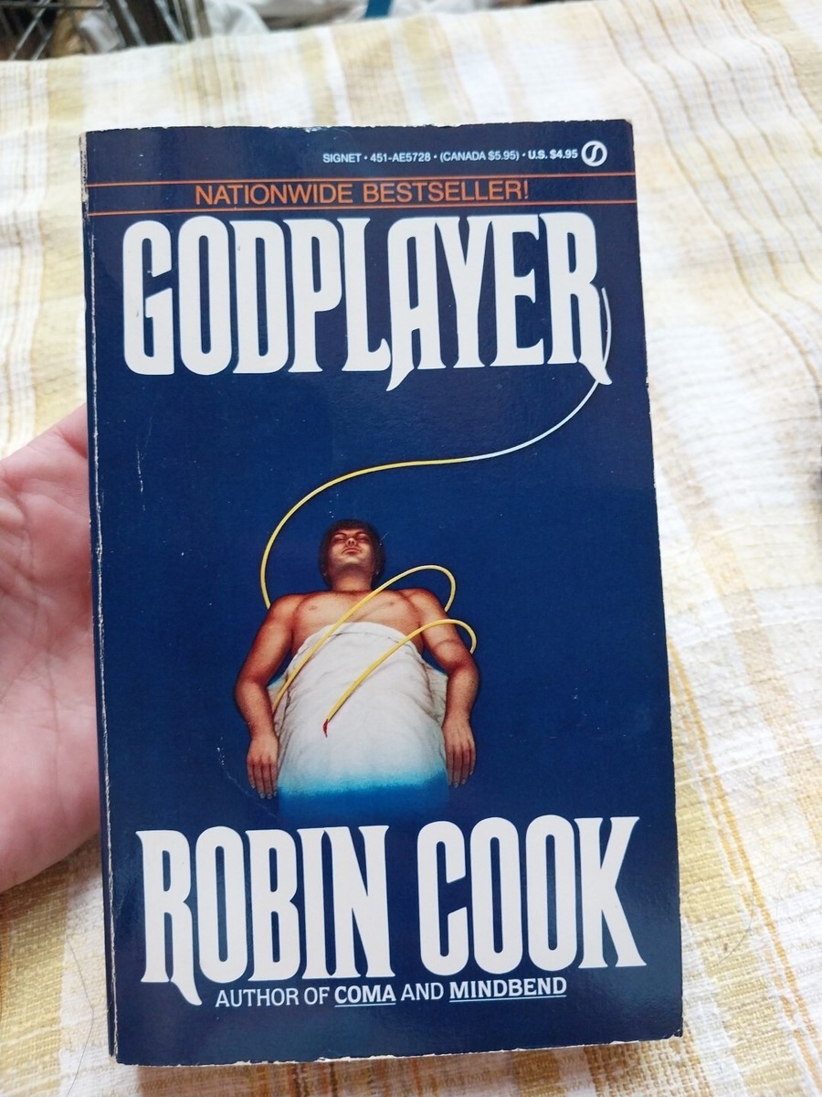 【中古】 GODPLAYER(A)/BERKLEY PUBLISHING (USA)/ROBIN COOK Godplayer By Robin Cook, 1983 Hardcover Book w/DJ ~ Good+