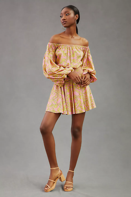 smocked waist mini dress Smocked Waist Mini Dress
