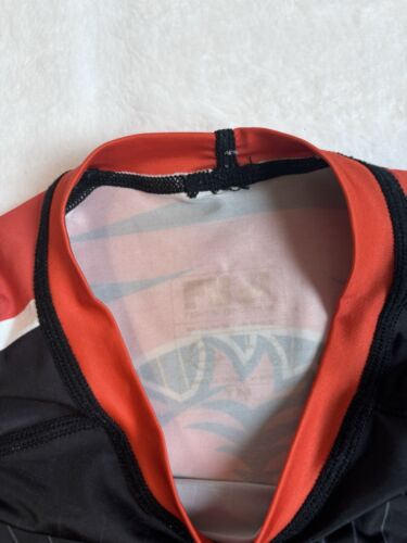 Fuji MMA Jiu Jitsu Toshi Black Orange Active Shirt Long Sleeve Youth M * - Picture 4 of 7