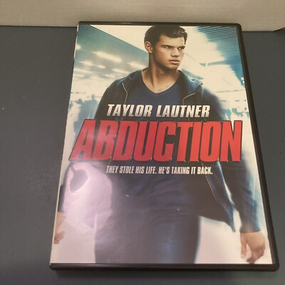 Abduction DVD ** Widescreen PG - 13  Taylor Lautner