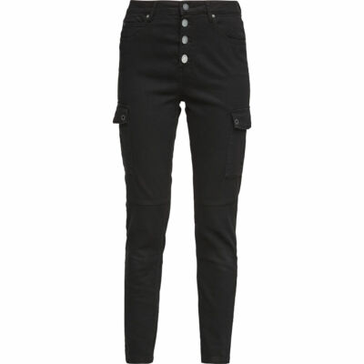QS designed by Jeans Hose Cargo Super Skinny High Gr.34,36 L30 schwarz 49,99 NEU