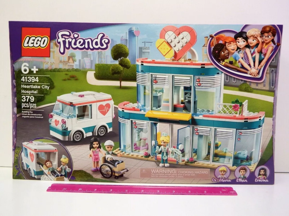 LEGO FRIENDS 41394 HEARTLAKE CITY HOSPITAL 379 pieces Ages