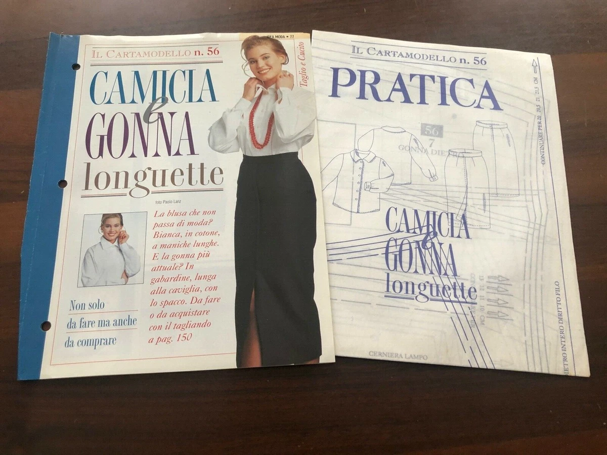 Cartamodello Burda 6554: Abito con scollo a V da donna, taglia 8-18 - Italia