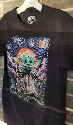 Star Wars VFifthSun Mandalorian Yoda Size Small T-Shirt ~ NEW