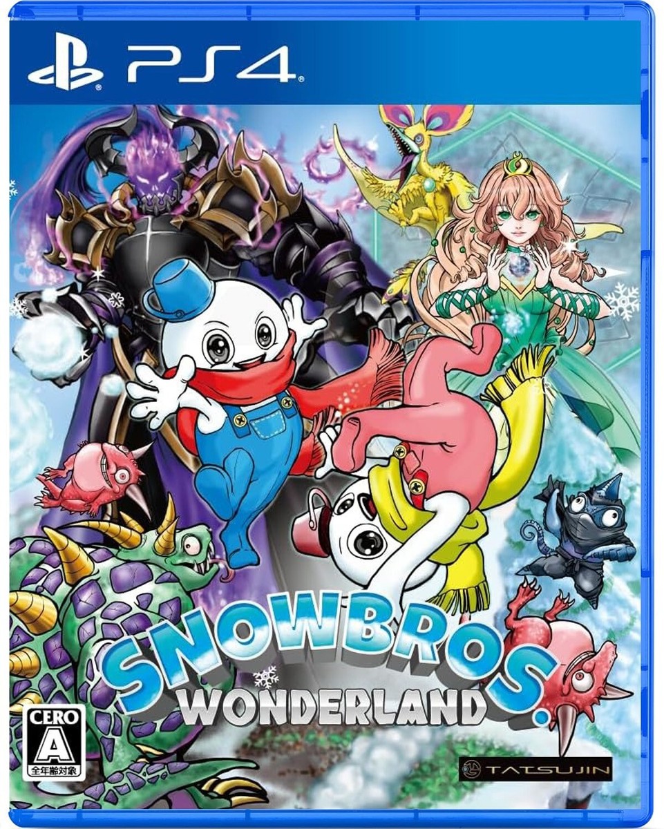 Jeu Snow Bros. Wonderland PS4 Édition Japon - Neuf Sous Blister - Multi-Langue Region Free