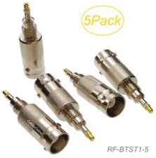 5-Pack BNC Female Antenna Conn. Radio Test Adapter for Motorola GP88/88S/338/328