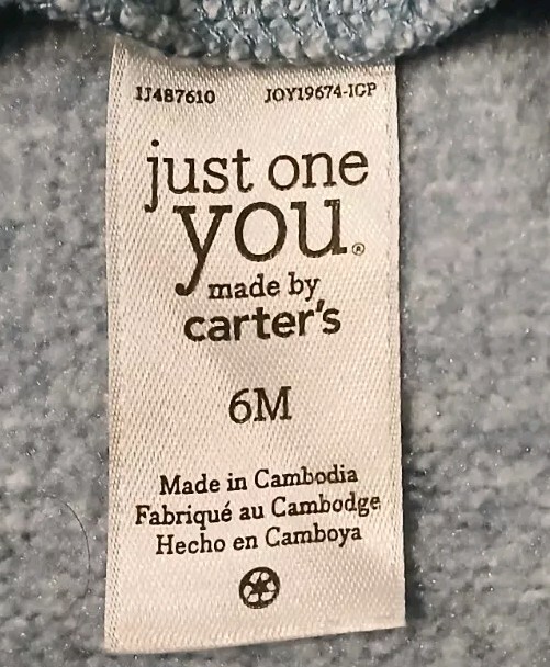 Carter's Baby Boy Jumpsuit Size 6m