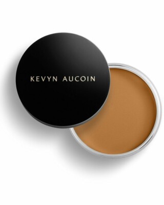 KEVYN AUCOIN FOUNDATION BALM FB12 Deep with BRUSH - CREAMY TEXTURE NIB