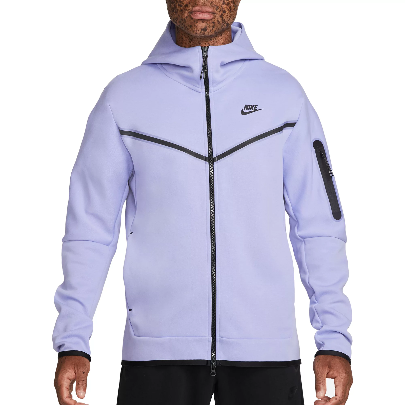 Men's Nike Sportswear Light Thistle Tech Fleece Full-Zip Hoodie - 3XL for  sale online | eBay