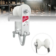 Mini Beam Trolley Strut Channel Trolley, 551 Lbs Load Capacity