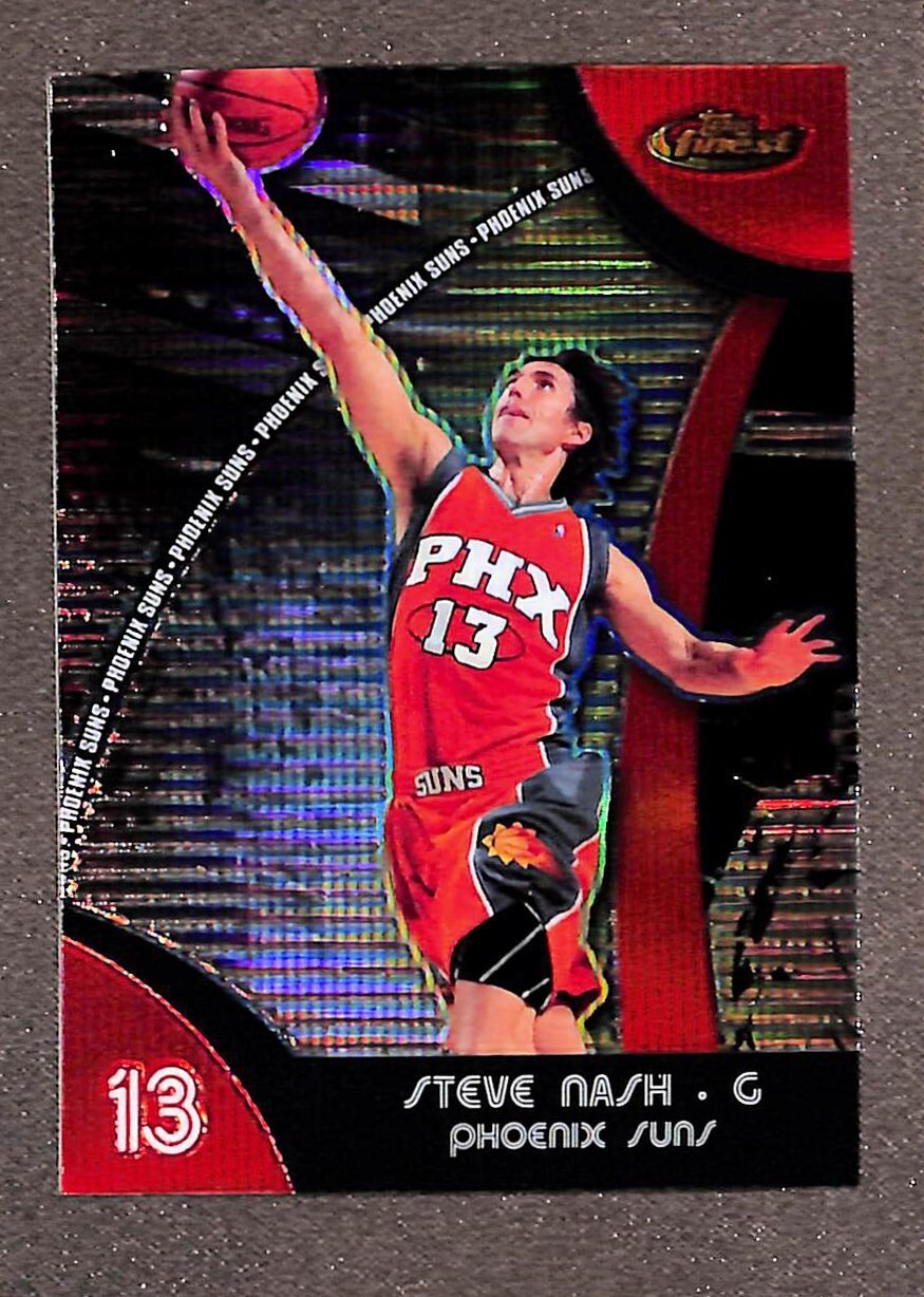 2007-08 Topps Finest #13 Steve Nash Refractor