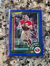 2022 Panini Classics H2 Timeless Tributes Blue #101 Joe Montana /125
