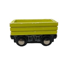 Brio / Thomas  Frineds Compatible Yellow Car Wooden Railway Train