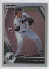 2021 Panini Prizm Draft Picks Silver Prizm Collin Burns #PDP167 03j5