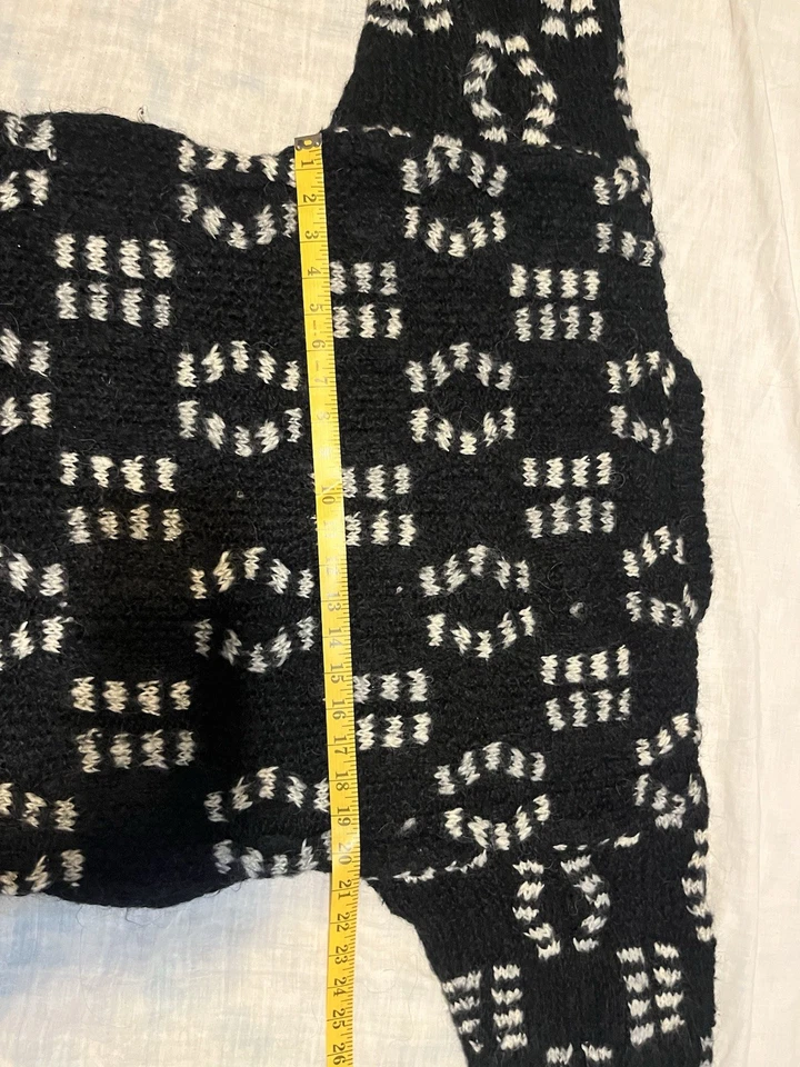 Suéter Christian Dior Separados Vintage Negro/Crema Ver Fotos Para Medidas Foto 4 de 4