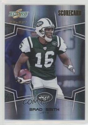 2008 Score Select Scorecard 64/100 Brad Smith #222 1be