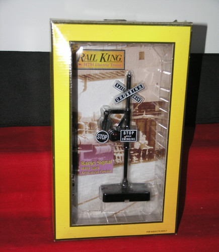 MTH-Rail King #30-1093 No.140 Banjo Señal Caja Original C-10 | Zustand: New