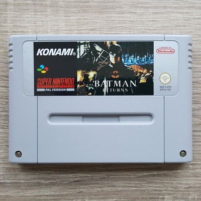 SNES Batman Returns PAL Spiel Super Nintendo NOE Game Cartridge