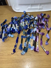 DMC Embroidery Floss Lot Vintage Made In France 58 Pieces Lot New