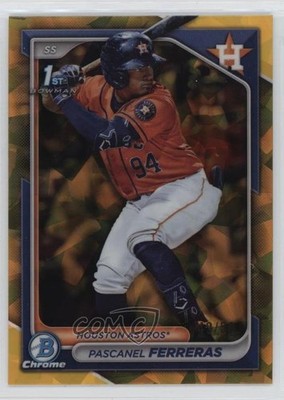 2024 Bowman Chrome Sapphire Prospects Gold /50 Pascanel Ferreras #BCP-240 4l3