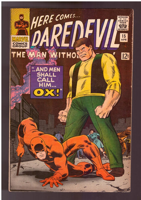 DAREDEVIL # 15, Vol. 1, Marvel 1966, Zust. 2-3 (VG/FN)