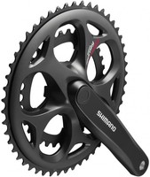 Shimano Kurbelgarnitur Tourney FC-A070 Kurbelgarnitur - 7-Fach, 8-Fach, 170 M...