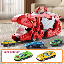 New Product Folding Dinosaur Transporter Car Competitive Game Roll to Eat Car Ve