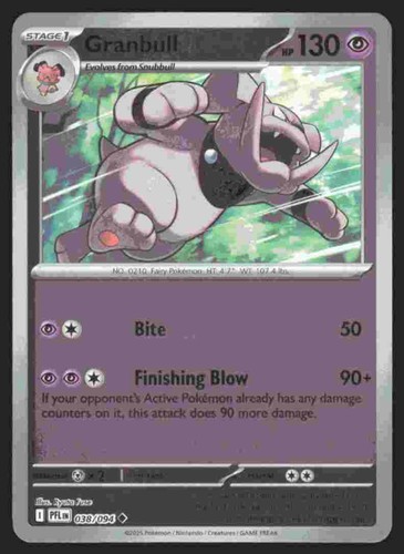 ME02: Phantasmal Flames Granbull