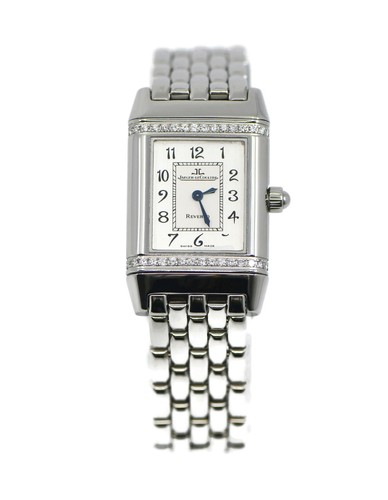 Jaeger LeCoultre Florale Reverso Diamond Stainless Steel Watch Q2658120