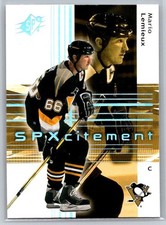 2002-03 Upper Deck SPx SPxcitement #94 Mario Lemieux Pittsburgh Penguins