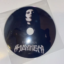 Lady Gaga Mayhem Promo CD Only In Plastic Sleave Sleeve Rare