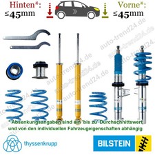 Bilstein B14 Fahrwerk 30-45mm, 25-45mm Tieferlegung für Seat Leon ST Kasten/Komb