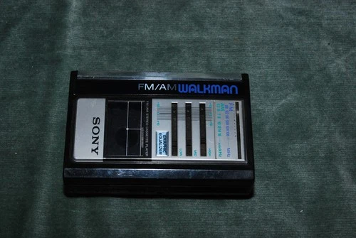 Sony Walkman WM-F43 AM/FM Cassette Player w/ Equalizer - New Belts - Working