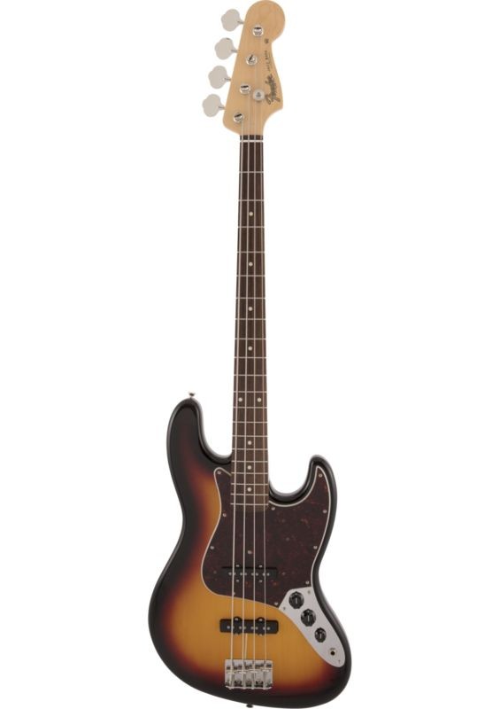 Fender Made in Japan Traditional 60s Jazz Bass 3-Color