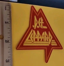 Def Leppard Band Logo Embroidered Iron/Sew On Patch