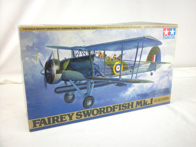 Tamiya Fairey Swordfish Mk.1 Clear Edition 1/48 Airplane Model Kit # 61079