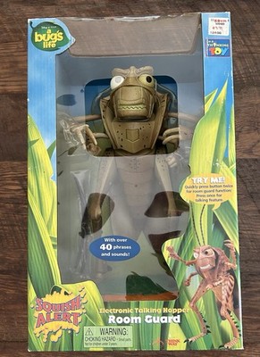 Vintage 1998 DISNEY Bug s Life Electronic Talking Hopper Room Guard THINKWAY