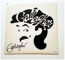 Gallagher Comedian Signed Album Cover LP ACOA