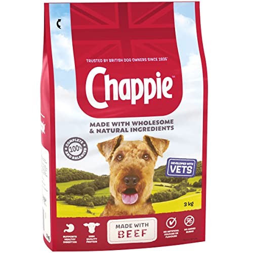 Chappie with beef & wholegrain cereal 3kg 